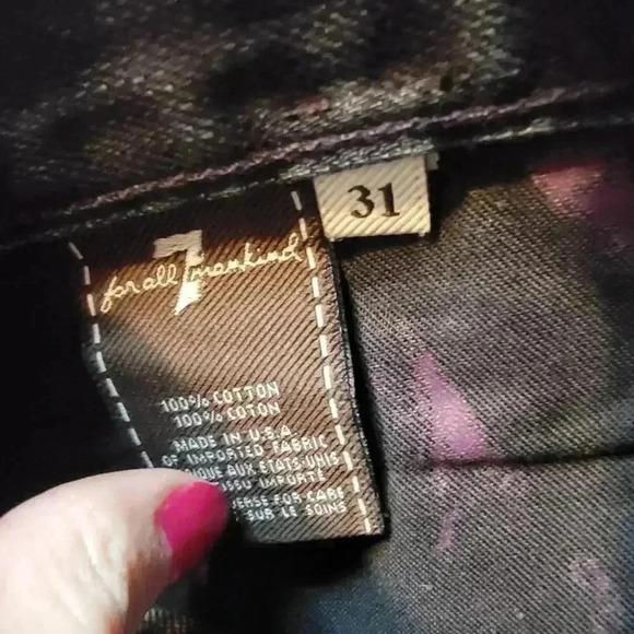7 for all mankind Austyn women's jeans 31x31 - Picture 5 of 7